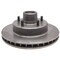 Raybestos OE Replacement; 1 Piece Hub And Rotor Assembly; Contains Antilock Brake Ring; Single 56328R - alternate 2